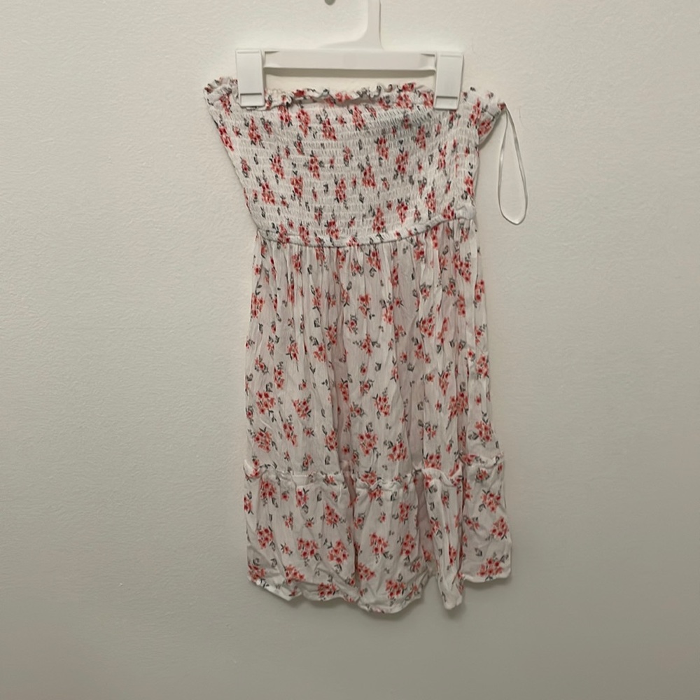 strapless sundress